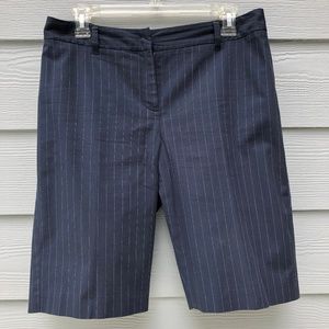 Charter Club Walking Shorts Blue 8 Petite
